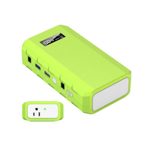 Compact Power Solution: Powkey 65W Portable Power Station - 24000mAh/88.8Wh Battery Pack with AC Outlet